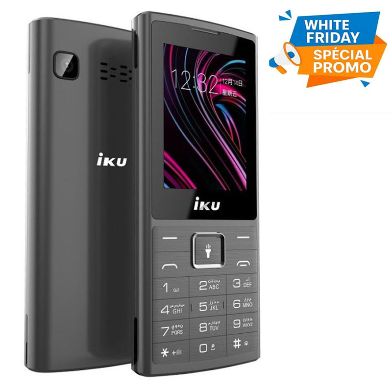 Téléphone Portable IKU S5 Gris en Tunisie