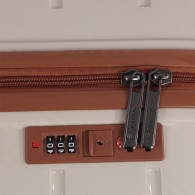 Valise Incassable Starbag Moyenne Modèle Grège & Marron