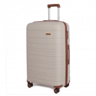 Valise Incassable Starbag Moyenne Modèle Grège & Marron