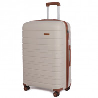 Valise Incassable Starbag Grand Modèle Grège & Marron