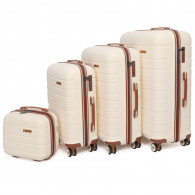 Set De 4 Valises Incassable Starbag Beige Clair en Tunisie