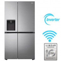 Réfrigérateur Side By Side LG ThinQ GC-J257SLSS 611L Silver En Tunisie