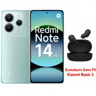 Smartphone Xiaomi Redmi Note 14 5G 6Go 128Go Vert