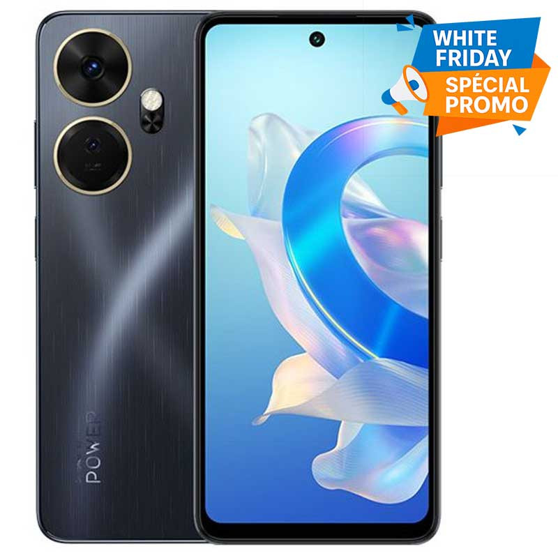 Smartphone Itel P55+ 8Go 128Go Noir en Tunisie