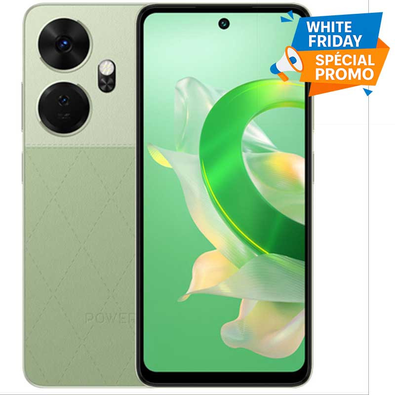 Smartphone Itel P55 Plus 8Go 128Go Vert en Tunisie