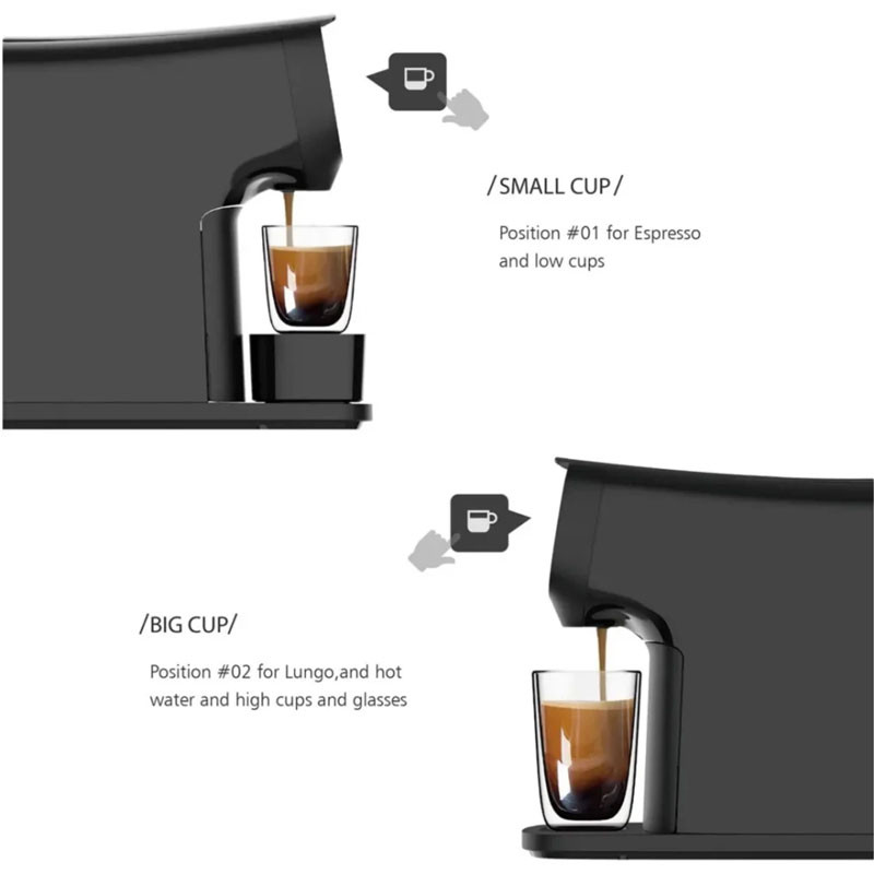 Machine à Café Espresso Florence 3A-C285B 1200W Noir en Tunisie