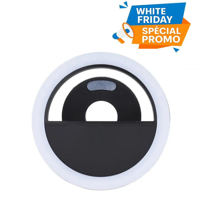 Mini Ring Light Pour Smartphone Noir en Tunisie