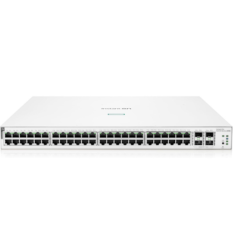 Switch De Bureau Aruba JL686B PoE 48 Ports Gigabit CL4 PoE 4 Ports SFP+ en Tunisie