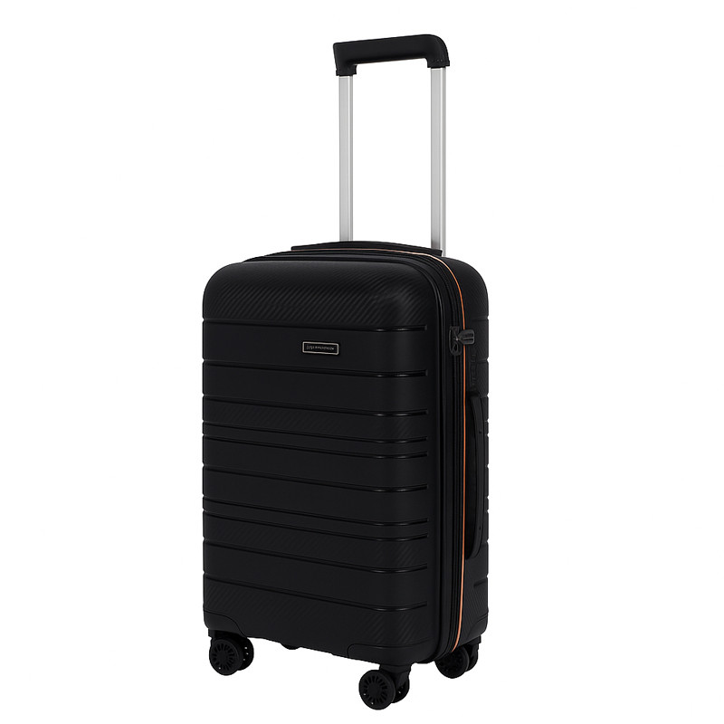 Valise Incassable Starbag Petit Modèle Noir & Orange en Tunisie