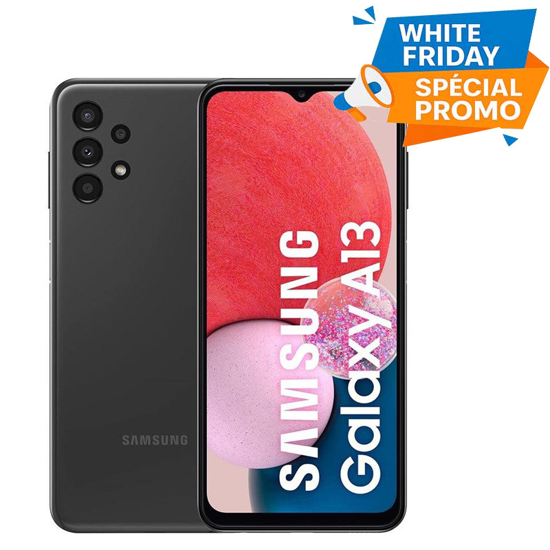 Smartphone Samsung Galaxy A13 4Go 64Go Noir