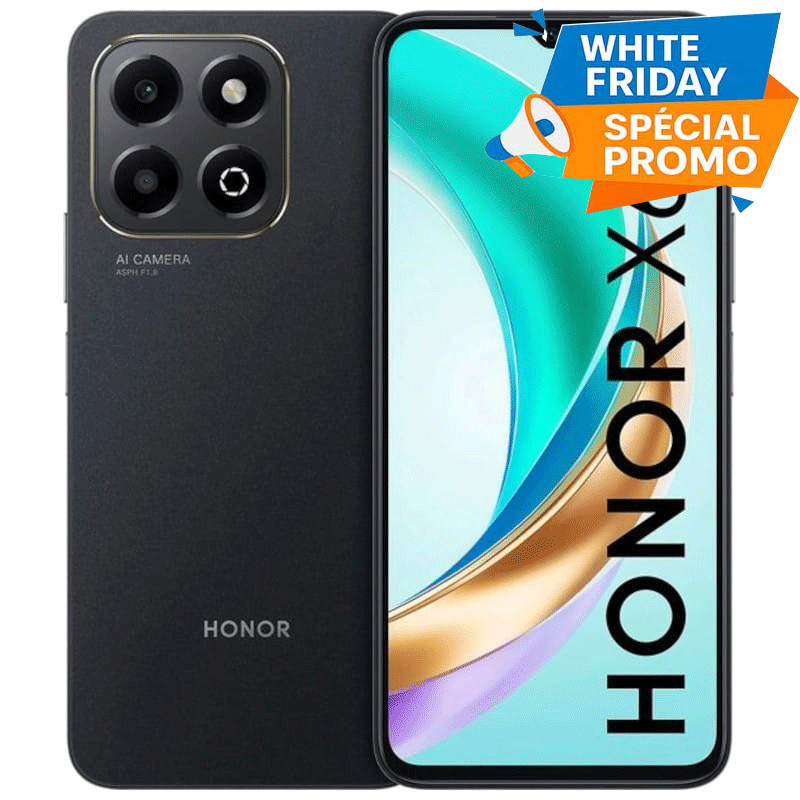 Smartphone Honor X6B 6Go 256Go Noir