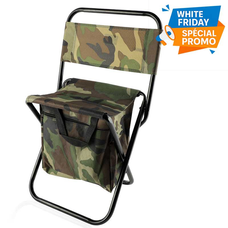 Chaise De Plage Et De Camping Pliable M6 Vert Militaire en Tunisie