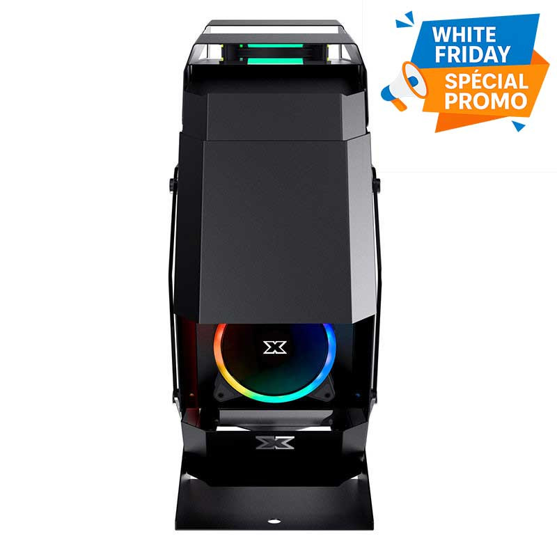 Boitier Gamer Xigmatek Perseus Noir/Rouge (EN45198)