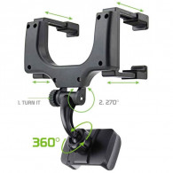 Support Voiture Pour Smartphone  Noir En Tunisie