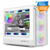 Boitier Gaming Power Train N1 M-ATX RGB Blanc en Tunisie