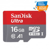 Carte Mémoire Sandisk Ultra 16Go Micro SD Avec Adaptateur en Tunisie