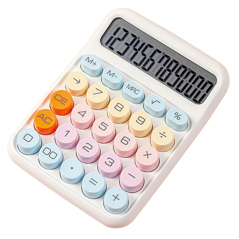 Calculatrice Mécanique F7I4 Pastel