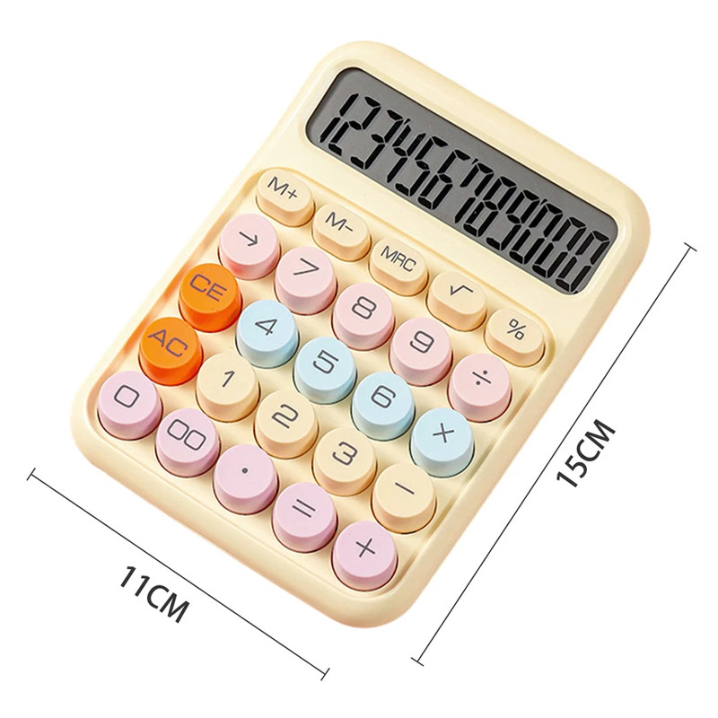 Calculatrice Mécanique F7I4 Pastel en Tunisie