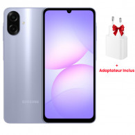 Samsung Galaxy A07 12 Go (6Go + 6Go Extensible) 128Go + Adaptateur Violet