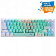Clavier Gamer Mécanique Redragon Castor Pro K631 RGB Blanc En Tunisie