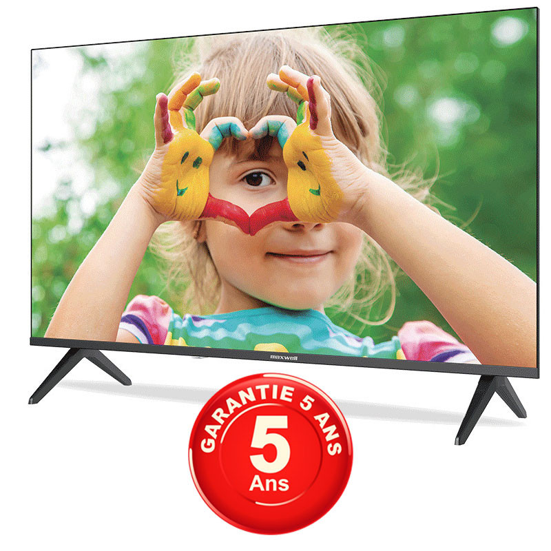 Tv Maxwell 32M20 32" HD + Récepteur Intégré Silver en Tunisie