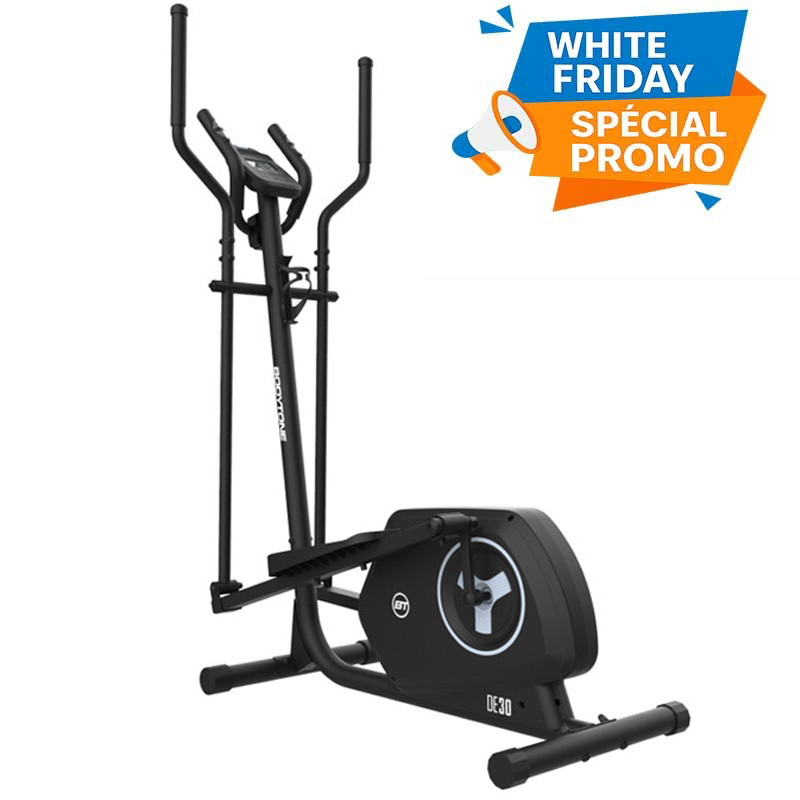 Vélo Elliptique Bodytone DE30 110kg Noir