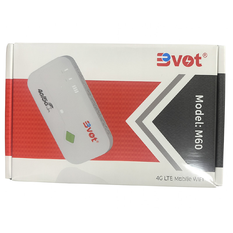 Routeur Wifi Portable M60 4G/5G Blanc En Tunsie