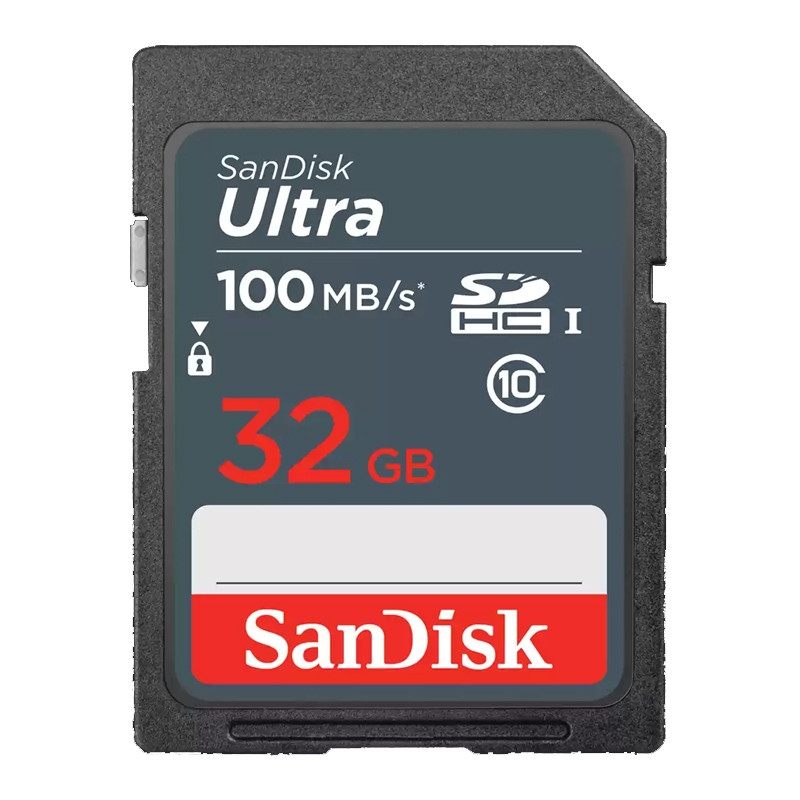 Carte Mémoire Sandisk Ultra SDHC et SDXC 32Go En Tunisie