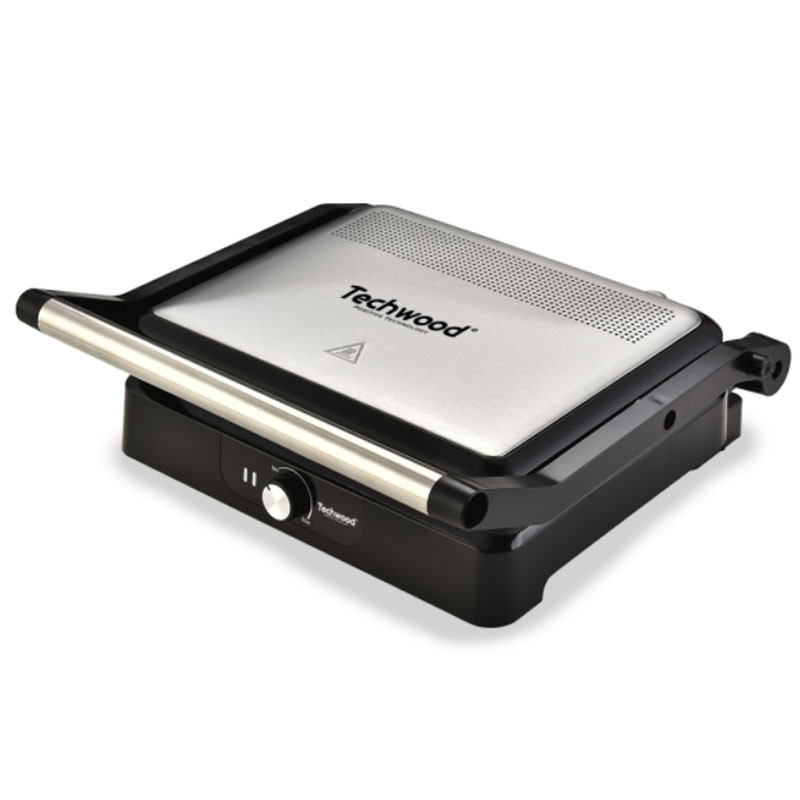 Appareil à Panini Et Grill Techwood TGD-2201 2200W Inox en Tunisie