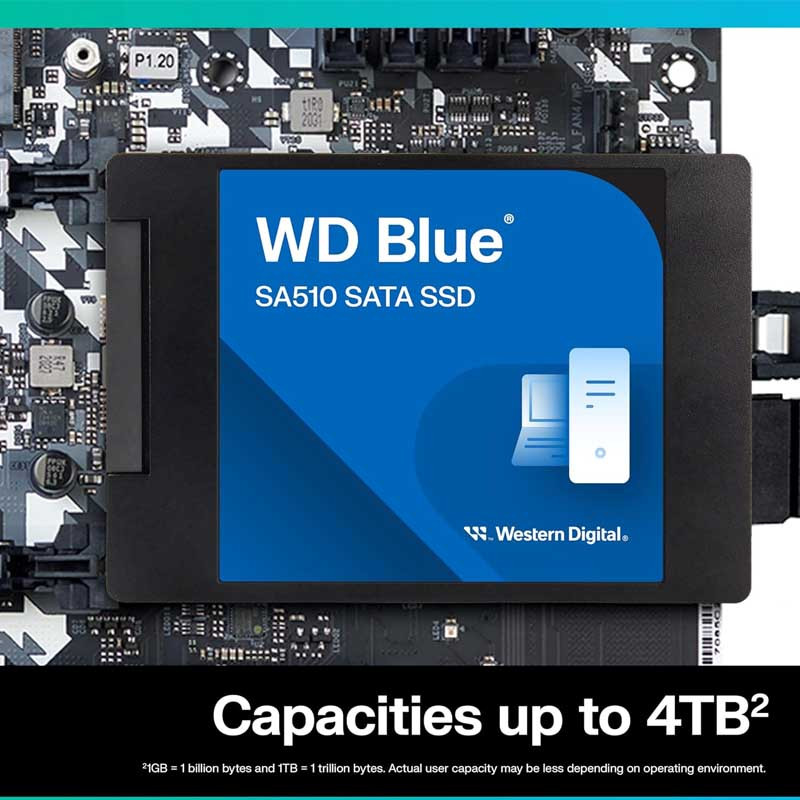 Disque Dur SSD Portable Western Degital SA510 4To SATA 2,5" en Tunisie