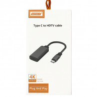 Adaptateur Airsky HC-33 Type-C Vers HDTV 4K Gris en Tunisie