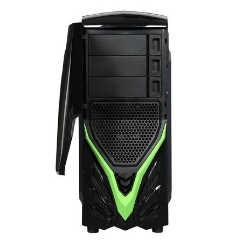 Boitier Gaming Raidmax Viper II A07WBG Moyen Tour Noir & Vert En Tunisie