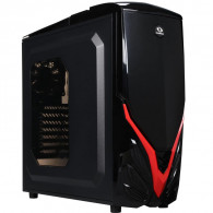 Boitier Gaming Raidmax Viper II A07WBR Moyen Tour Noir & Rouge En Tunisie
