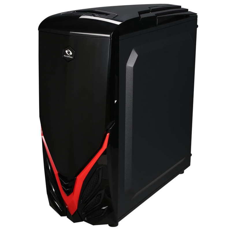 Boitier Gaming Raidmax Viper II A07WBR Moyen Tour Noir & Rouge En Tunisie