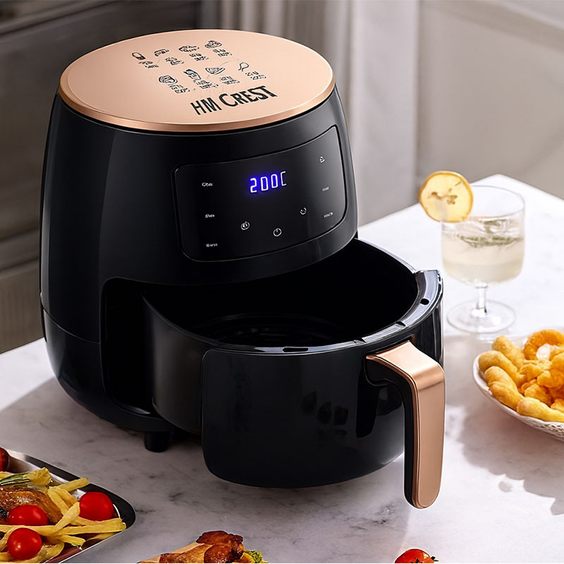 Air Fryer HM Crest HM-18 2400W 6L Noir en Tunisie