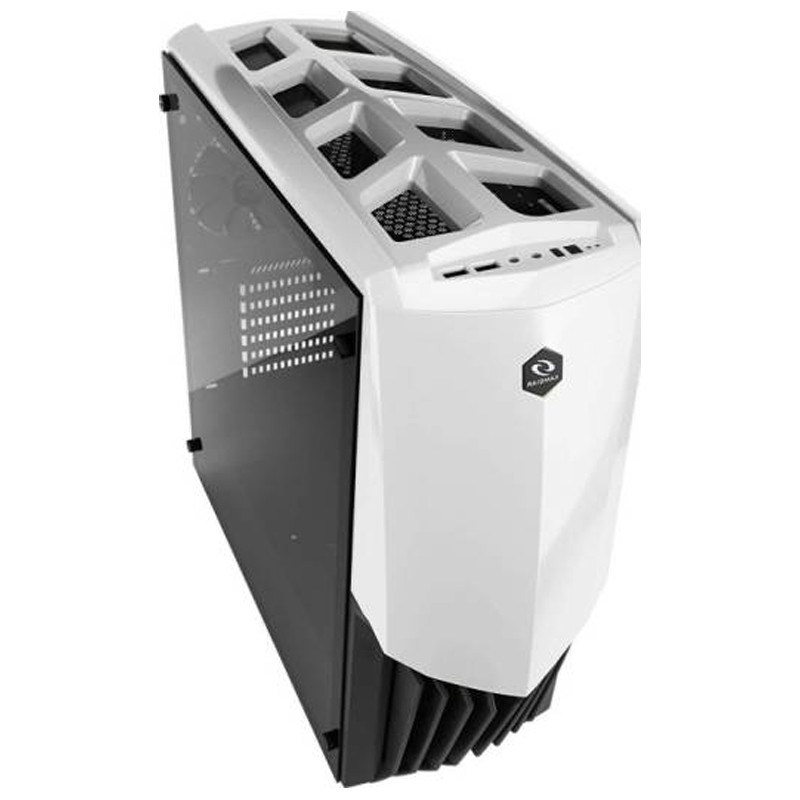Boitier Gaming Raidmax Gama A18 TW Moyen Tour Blanc En Tunisie