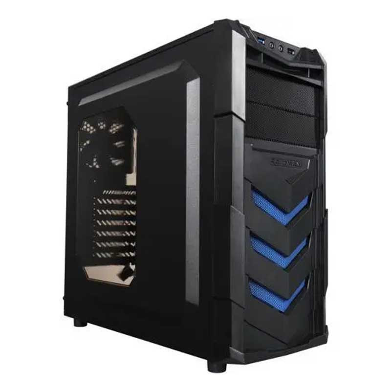 Boitier Gaming  Raidmax Vortex V4 Bleu en Tunisie