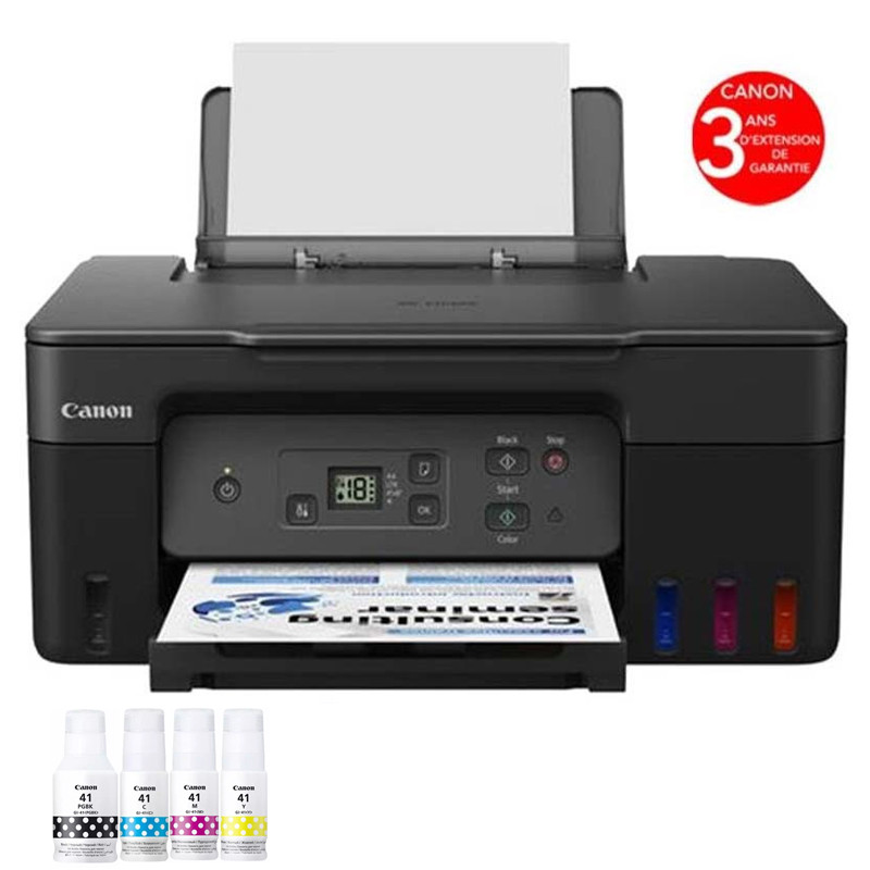 Imprimante Canon PIXMA G2470 à Réservoir Intégré 3 En 1 Couleur en Tunisie