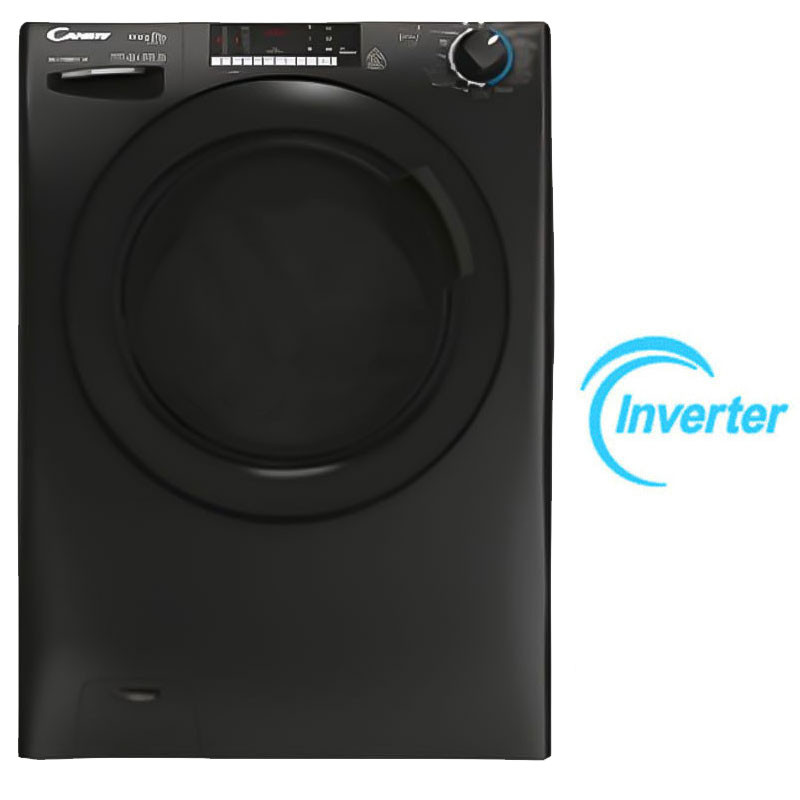 Machine à Laver Frontale Candy Inverter CO1484TMBB-04 9Kg Noir en Tunisie