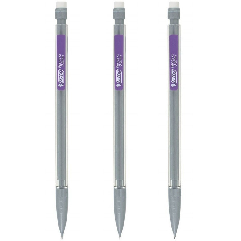 Boîte de 3 Porte-mines Bic Fine Matic 0.5 mm en Tunisie
