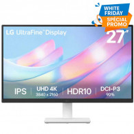Écran LG 27US500 27" UHD 4K IPS 60Hz Blanc