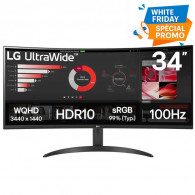 Ecran Gamer LG 34WR50QK 34" UWQHD Incurvé 100Hz Noir en Tunisie