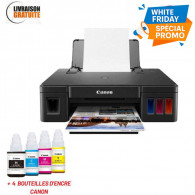 Imprimante Canon Jet D'encre Multifonction 3En1 G2410 Couleur Noir en Tunisie