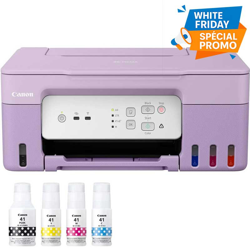 Imprimante Canon Pixma G3430 Jet D'encre Couleurs Wifi En Tunisie