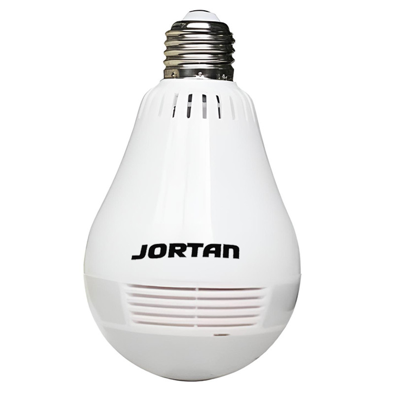 Caméra De Surveillance Ampoule Interne JT-8169PW Jortan Smart Light Blanc en Tunisie