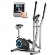 Pack Vélo Elliptique 2en1 + Rameur Magnétique Light Fitness en Tunisie