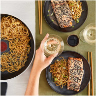 Poêle Tefal Cuisinier généreux 26Cm Noir en Tunisie