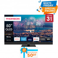TV Thomson 50" 50QG6C14 QLED Plus Google Tv Noir