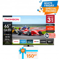 Tv Thomson 65" 65QG7C14 QLED Pro Google Tv Noir