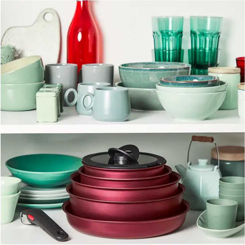 Poêle Tefal Daily Chef 24 cm Rouge en Tunisie